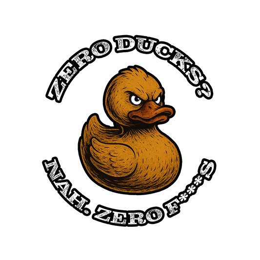 Zero F***s Sticker