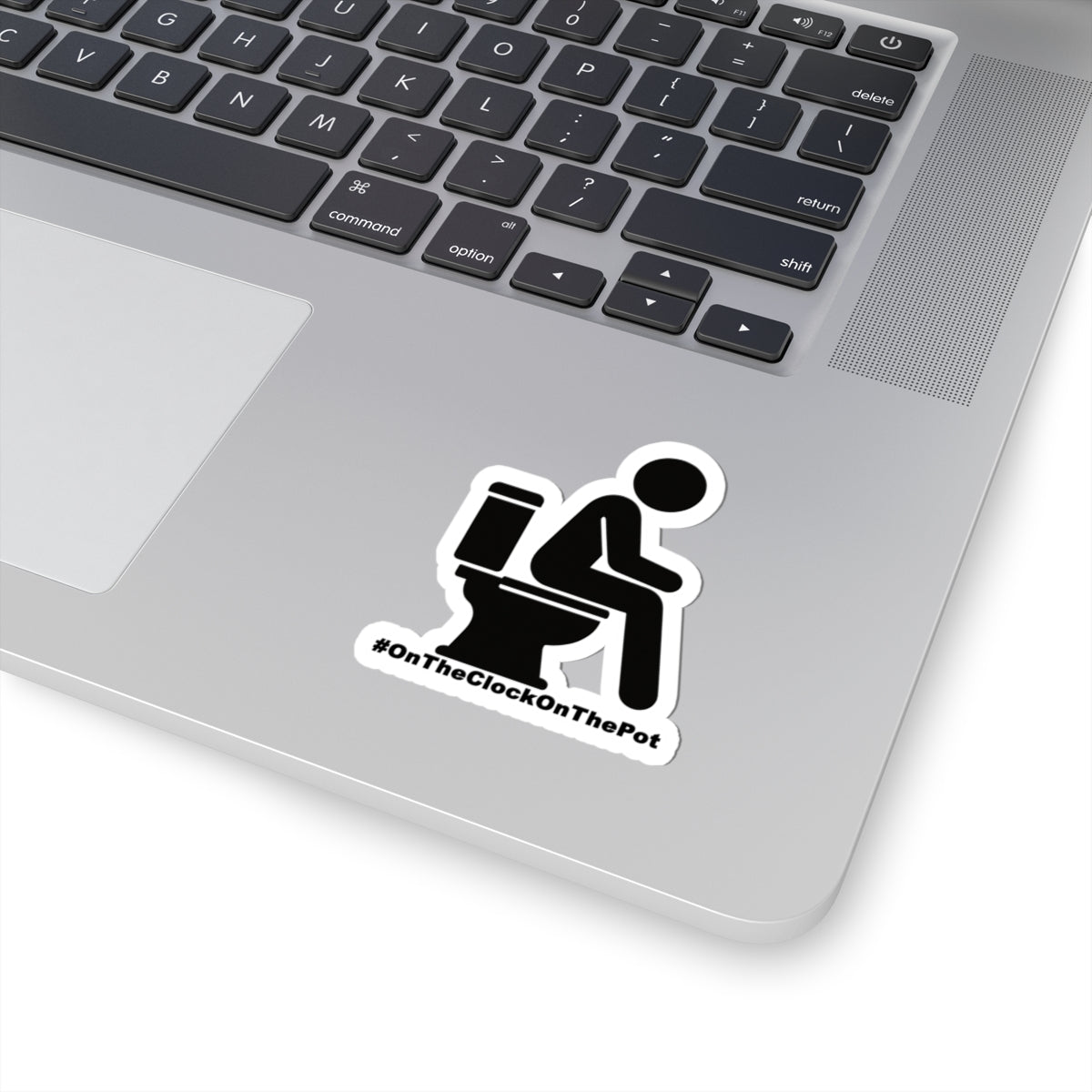 Poop On Company Time Sticker