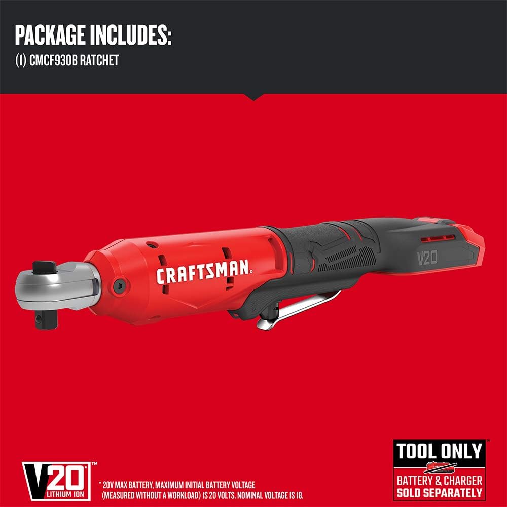 CRAFTSMAN V20 Cordless Ratchet Wrench