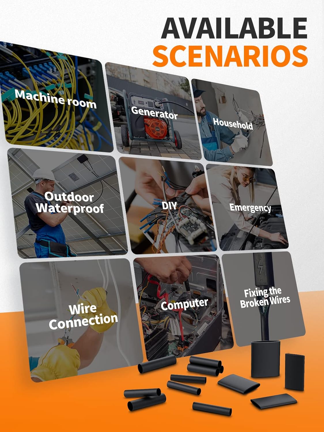 Eventronic 400 Pcs Heat Shrink Kit