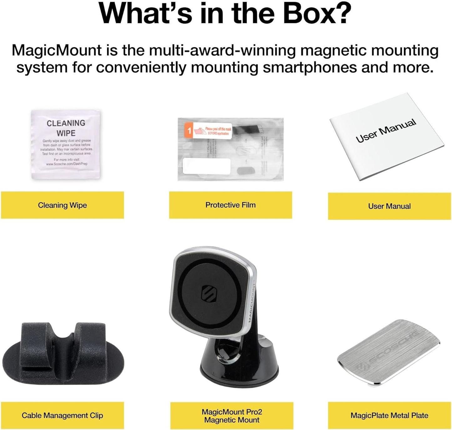 Scosche MagicMount Car Phone Holder