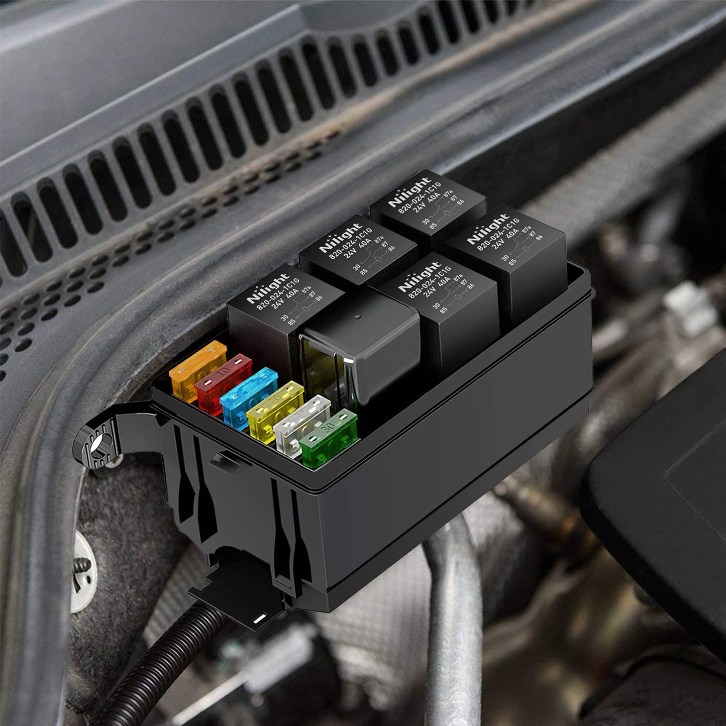 Nilight 5 Pack 30A Fuse Relay