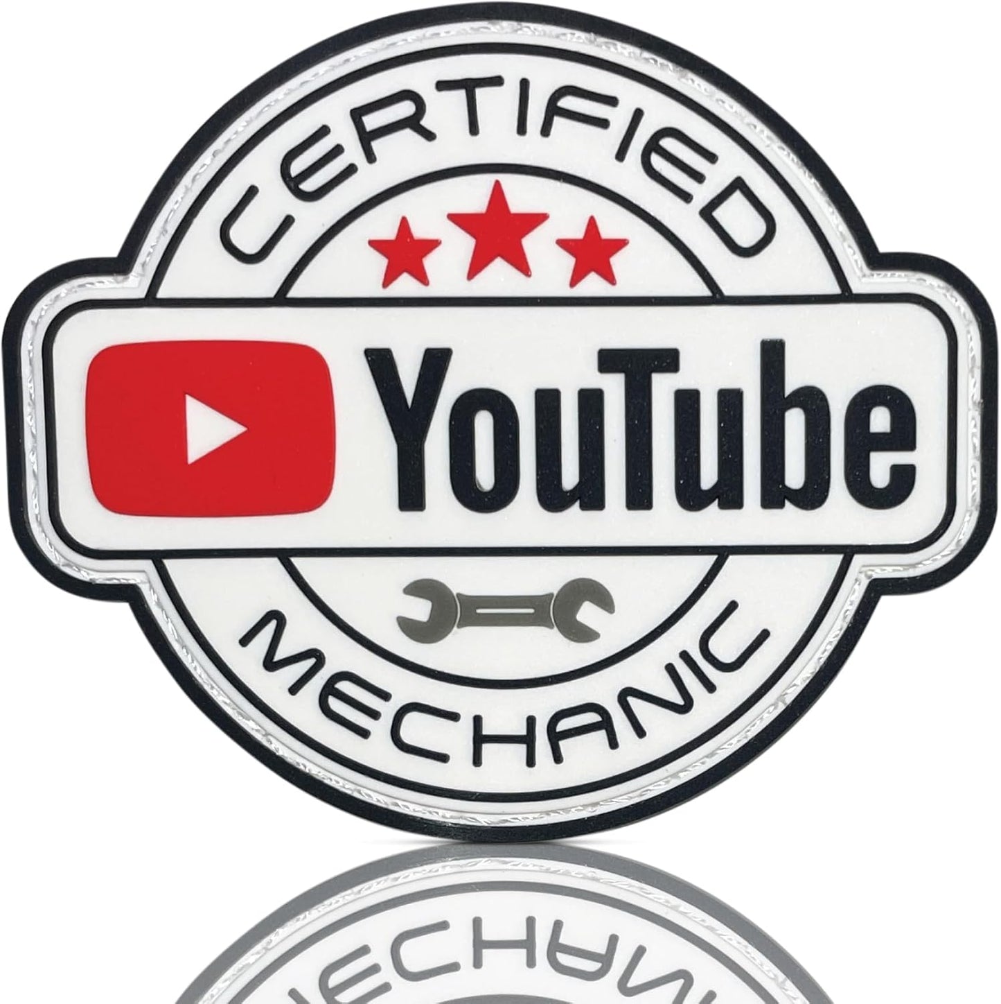 Certified YouTube Mechanic PVC Patch