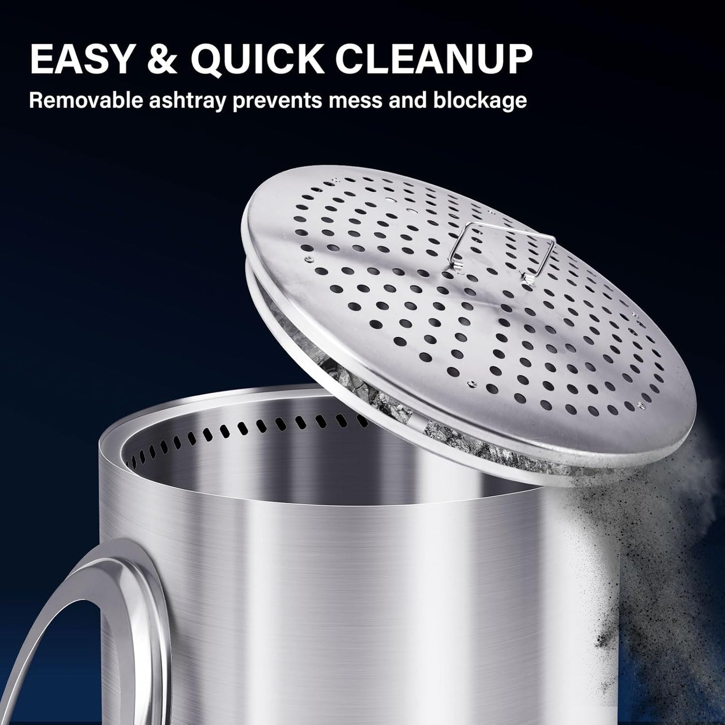 HGD 19.5" Smokeless Fire Pit Outdoor