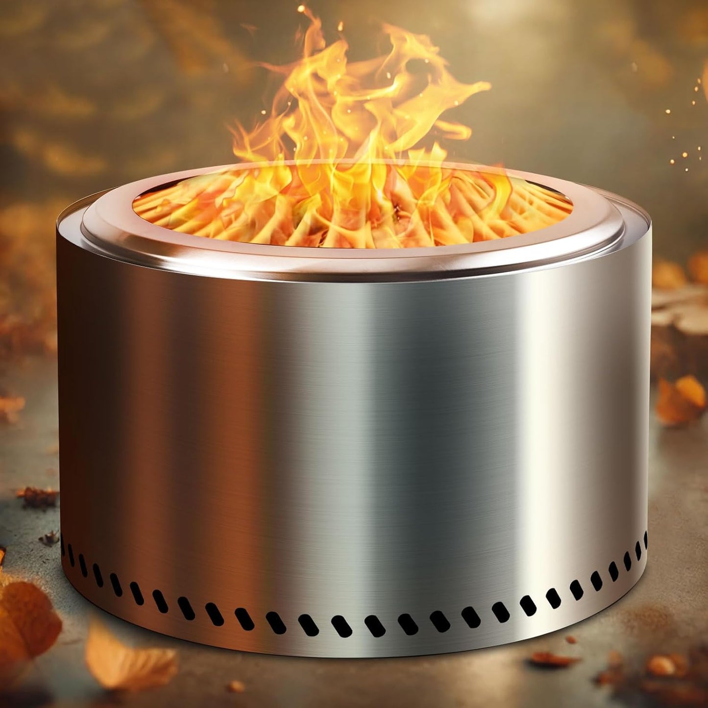 HGD 19.5" Smokeless Fire Pit Outdoor