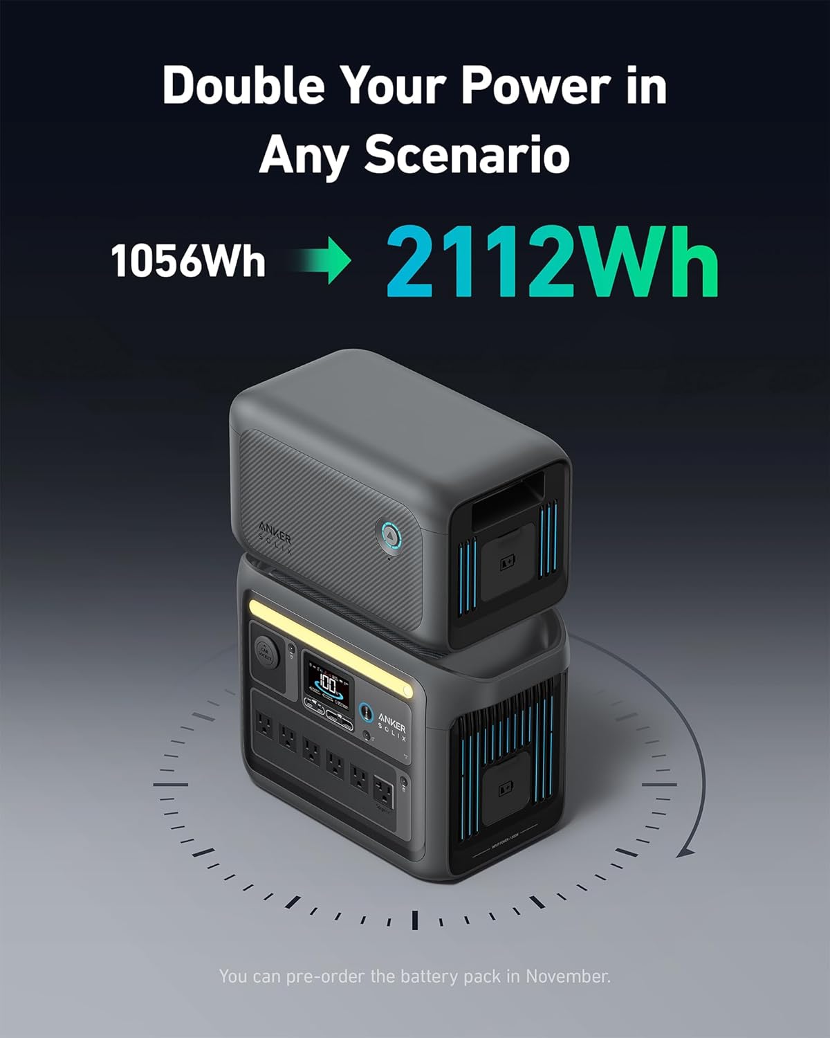 Anker SOLIX C1000 Portable Power Station