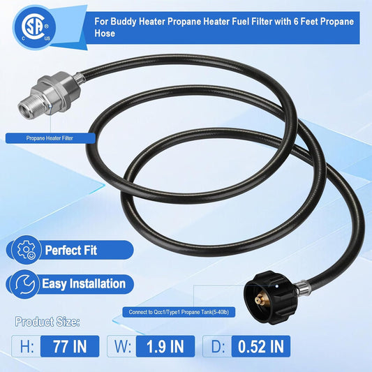 Propane Fuel Filter for Buddy Series Heater