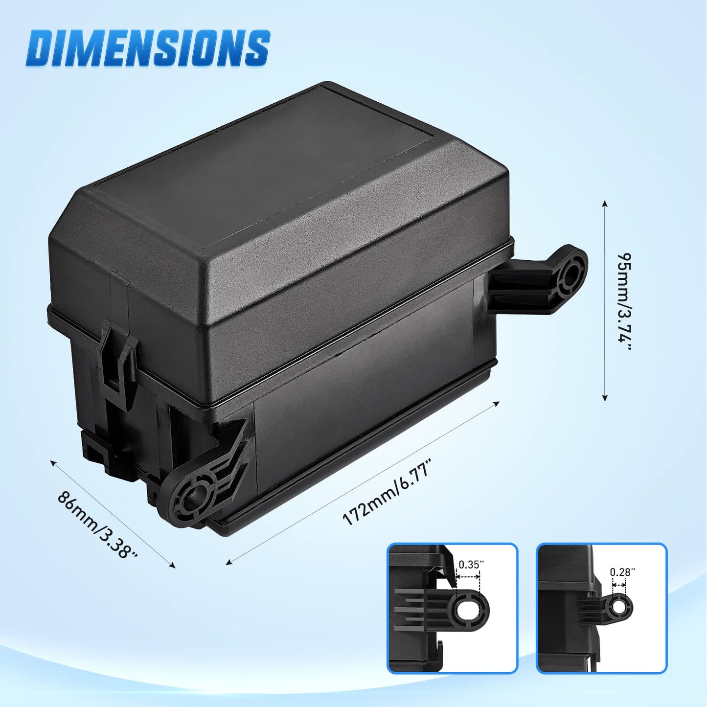 Nilight 5 Pack 30A Fuse Relay