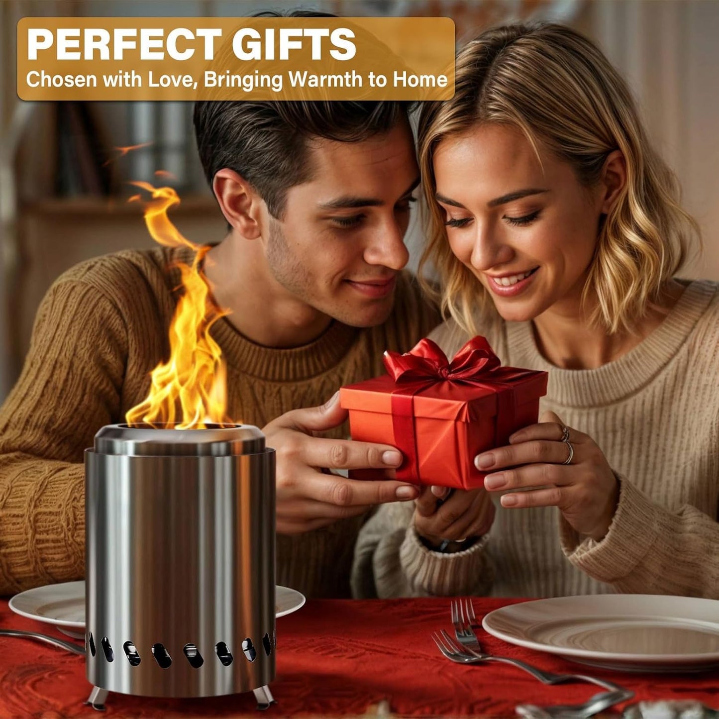 HGD 19.5" Smokeless Fire Pit Outdoor