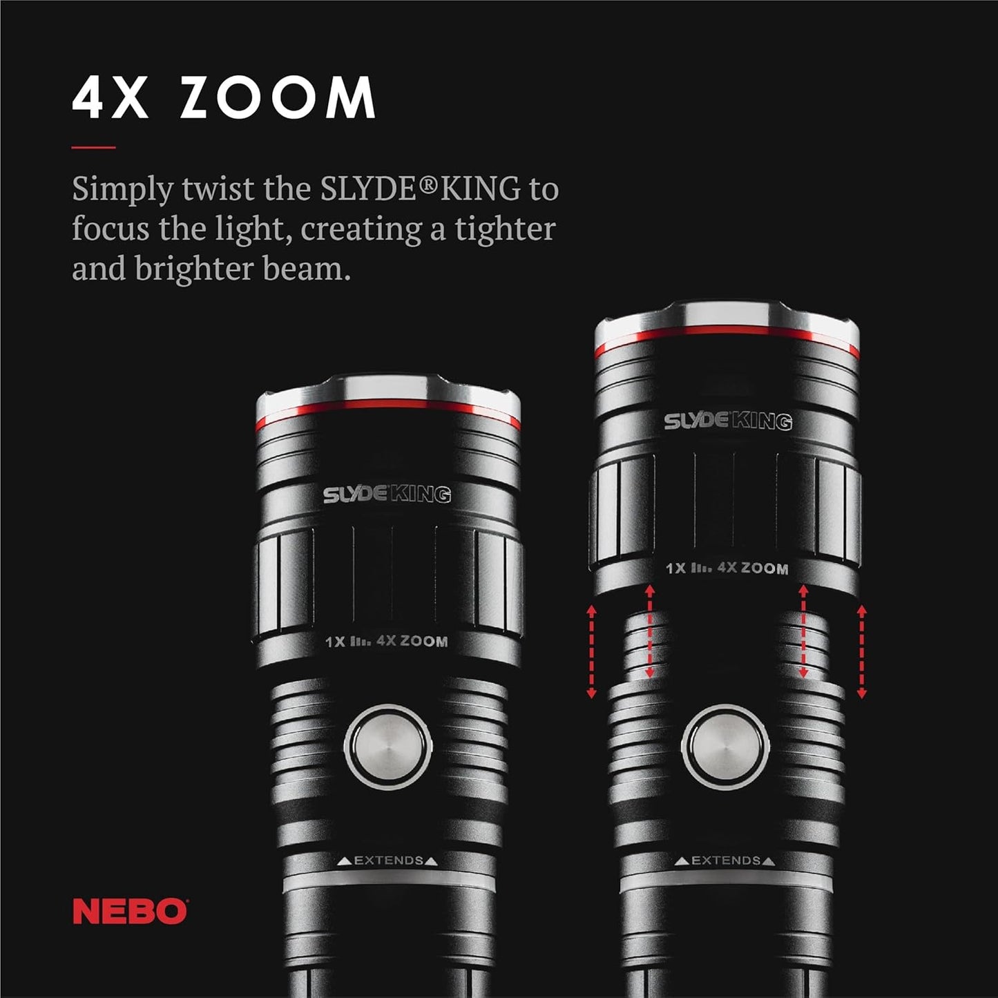 NEBO Slyde King Flashlight