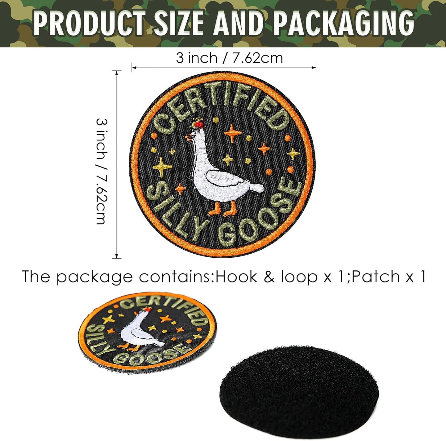 Certified Silly Goose Patch