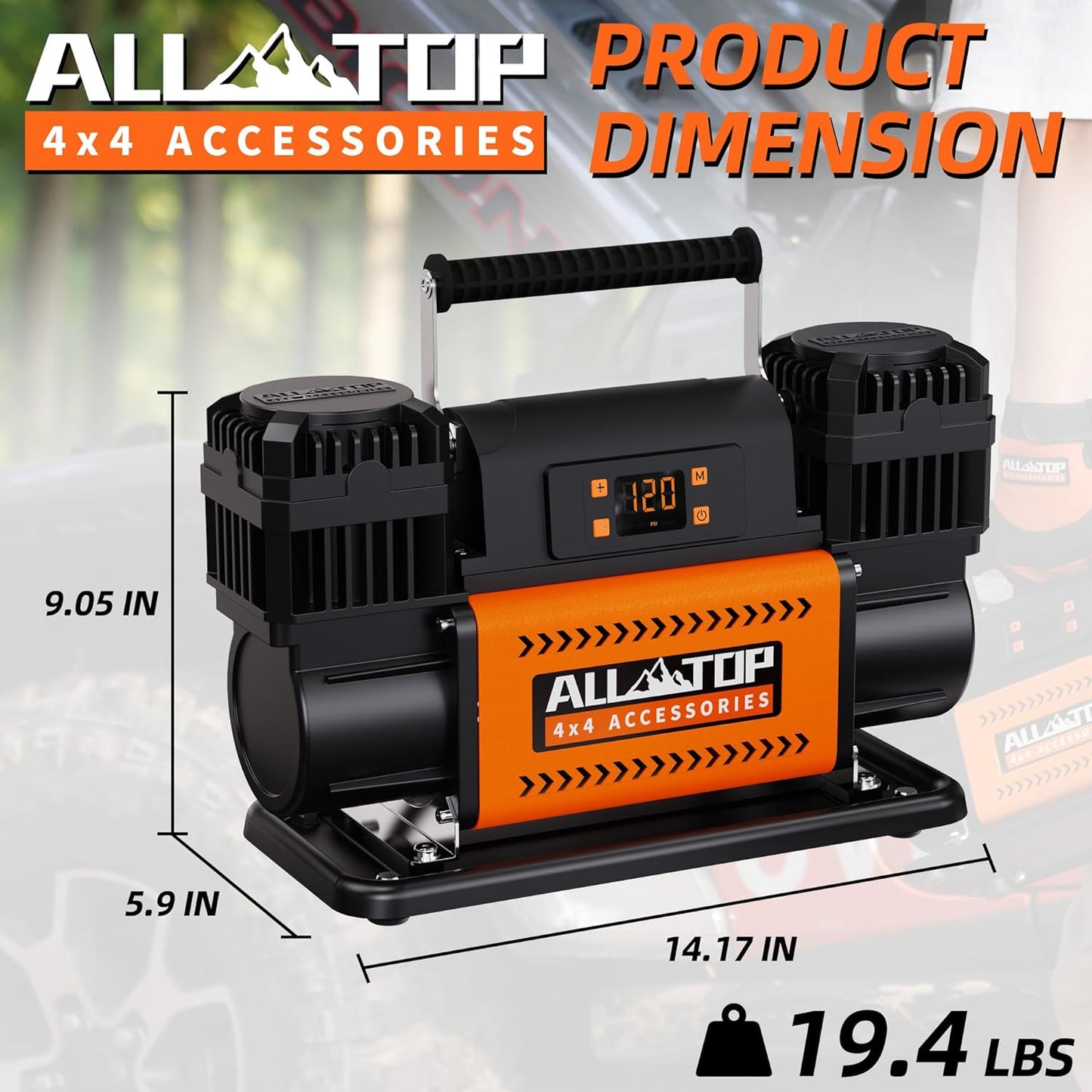 ALL-TOP 12V Air Compressor