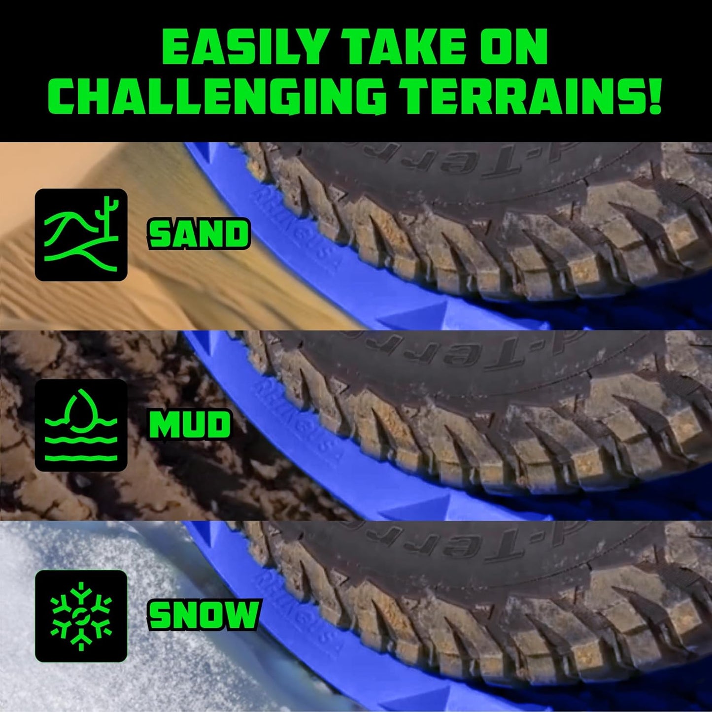 Rhino USA Off-Road Recovery Traction Boards