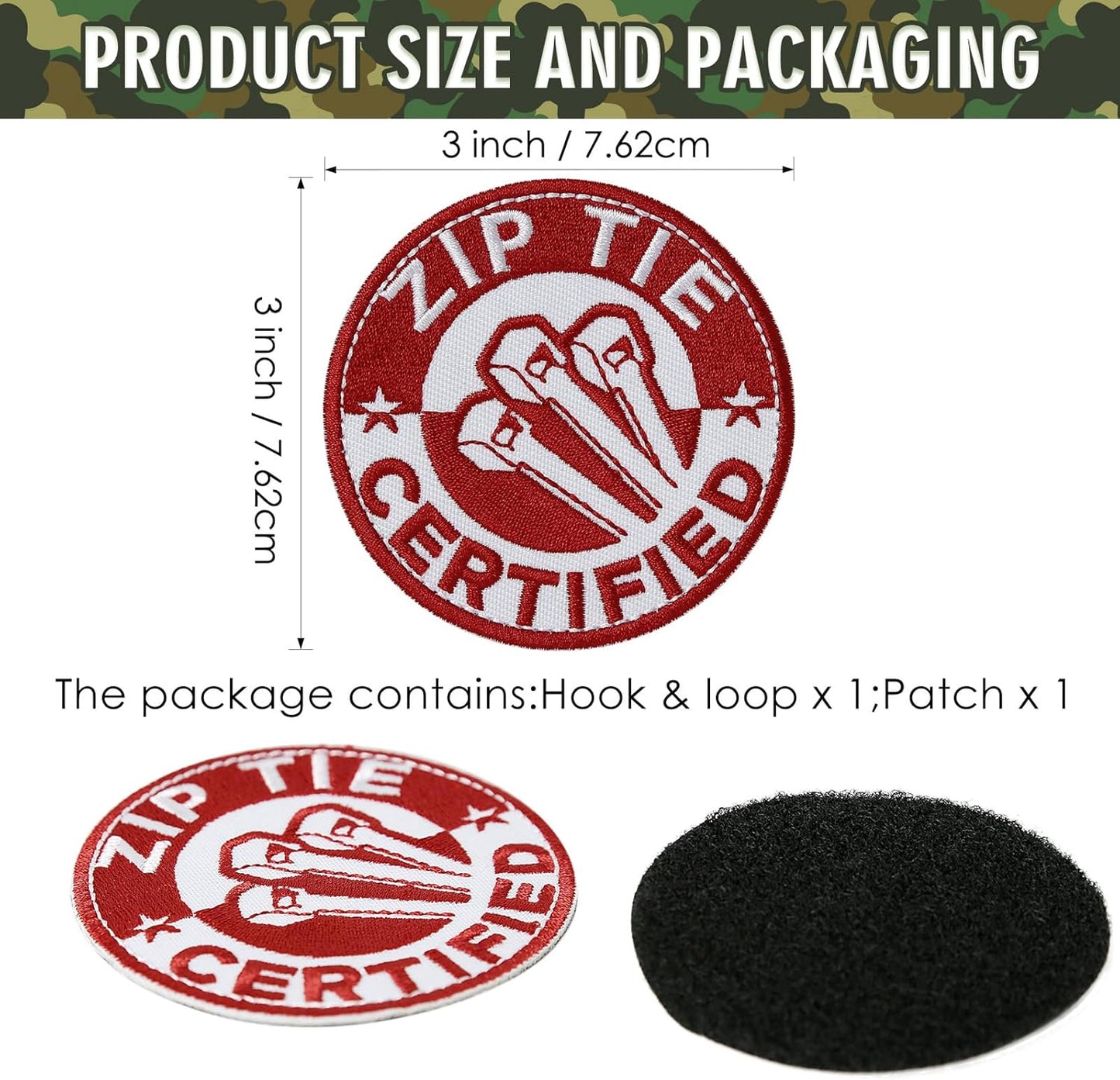 Zip Tie Certified Patch