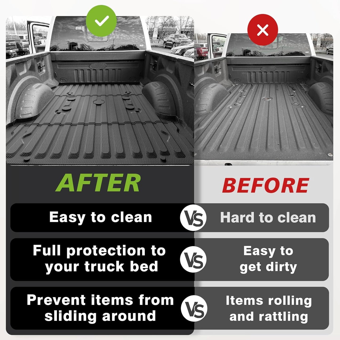 TripleAliners Truck Bed Mat