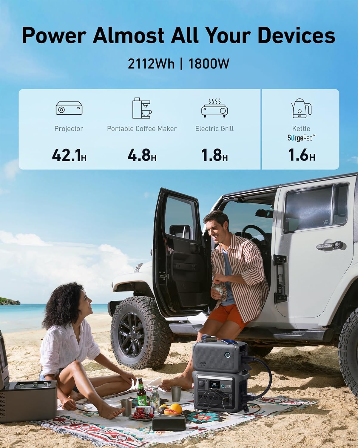 Anker SOLIX C1000 Portable Power Station