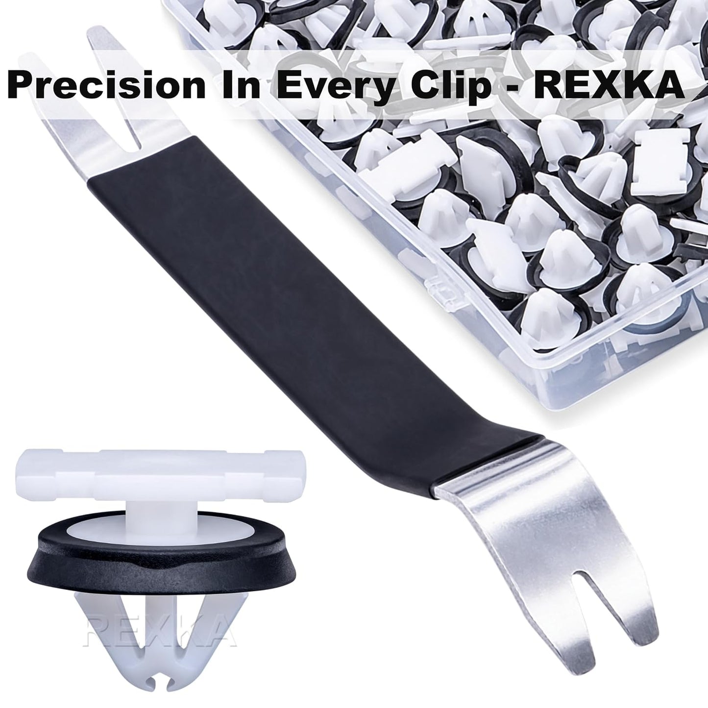 Rexka 30pcs Fender Flare Clip