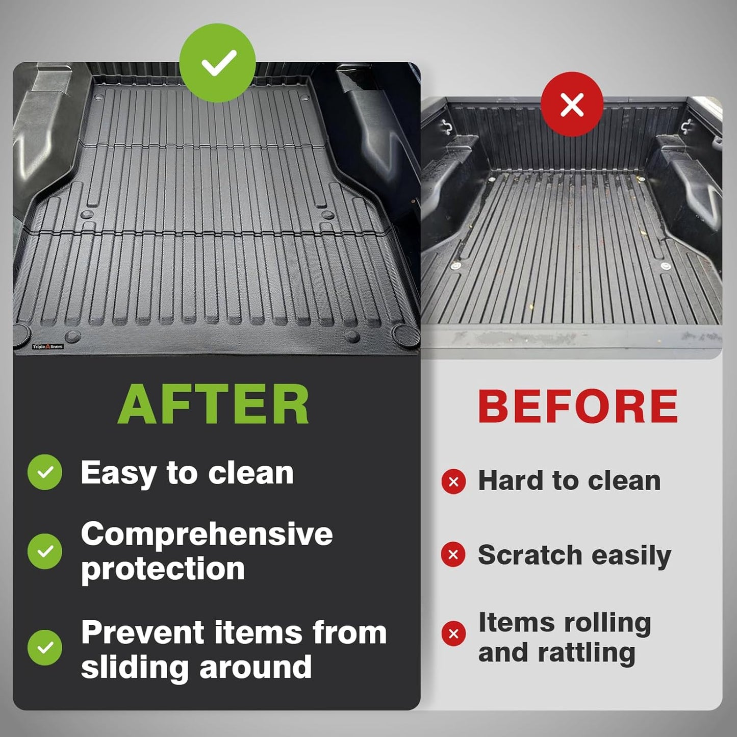 TripleAliners Truck Bed Mat