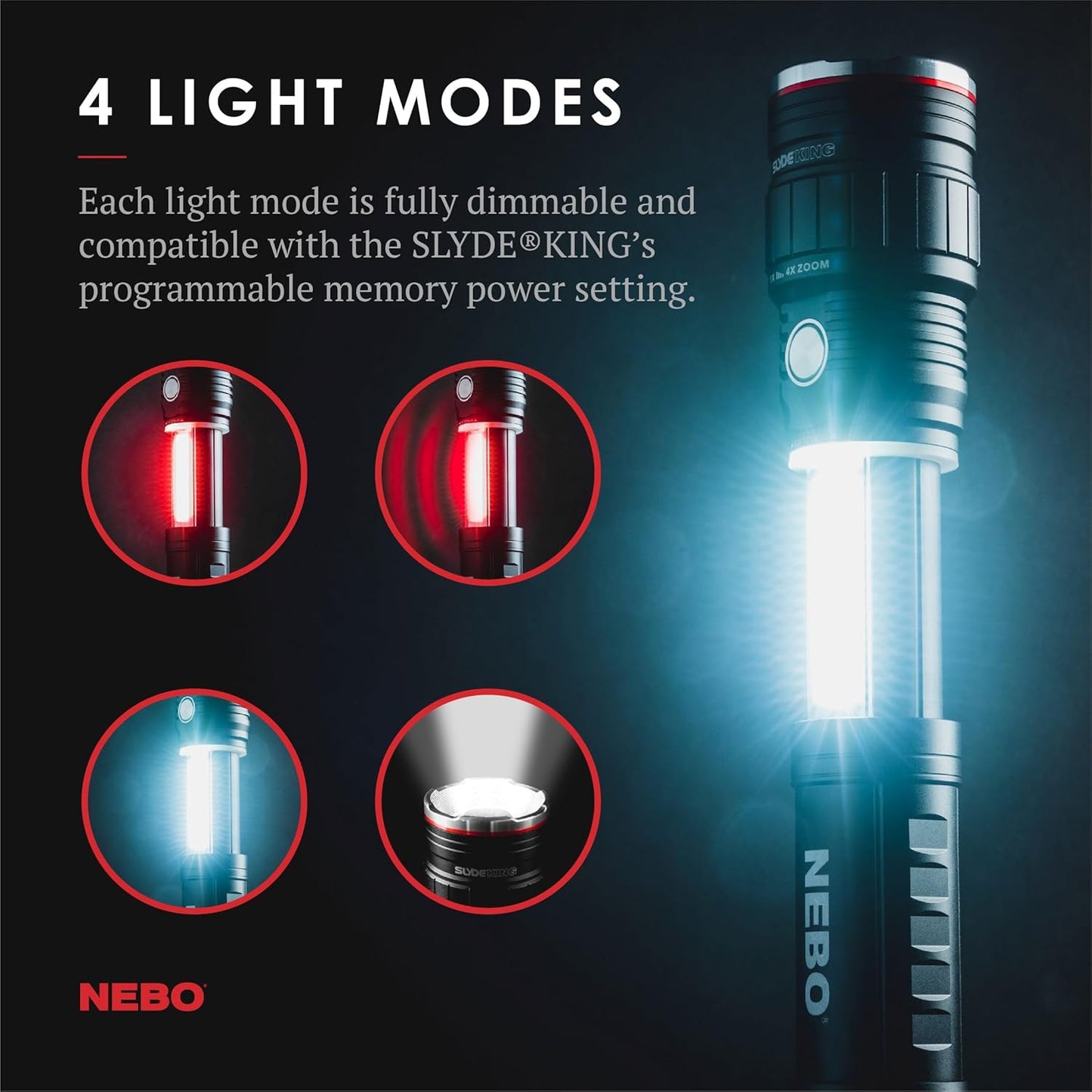 NEBO Slyde King Flashlight