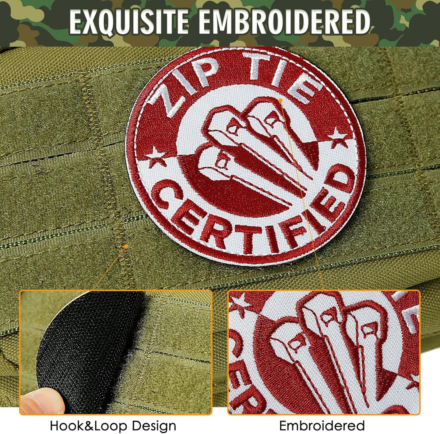 Zip Tie Certified Patch
