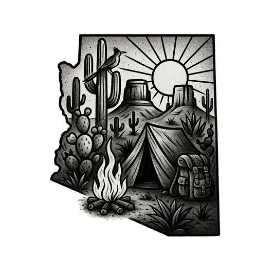 Camp Arizona Sticker