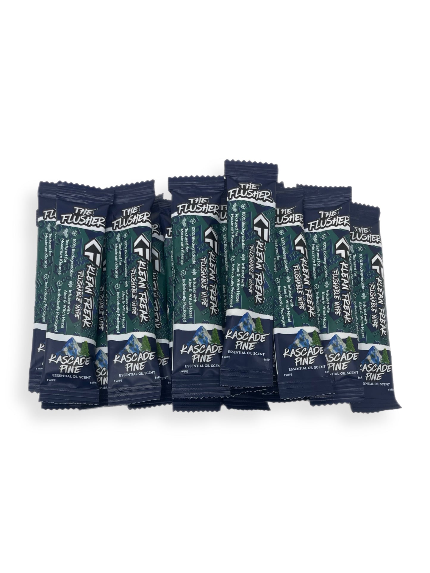 The Flusher - 100 Pack - Flushable Wipes