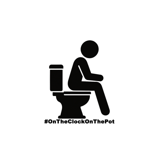 Poop On Company Time Sticker