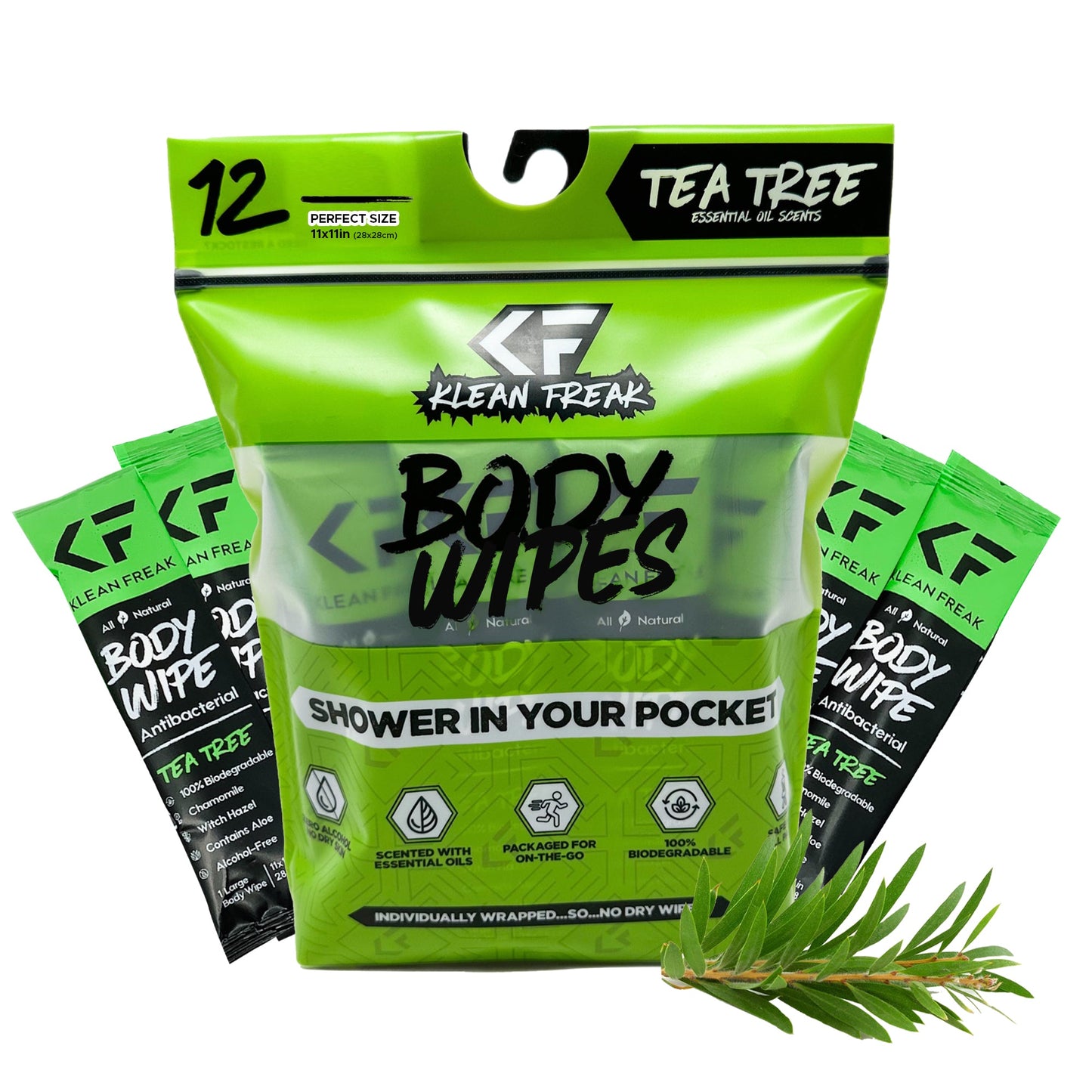 Body Wipes - 12 Pack