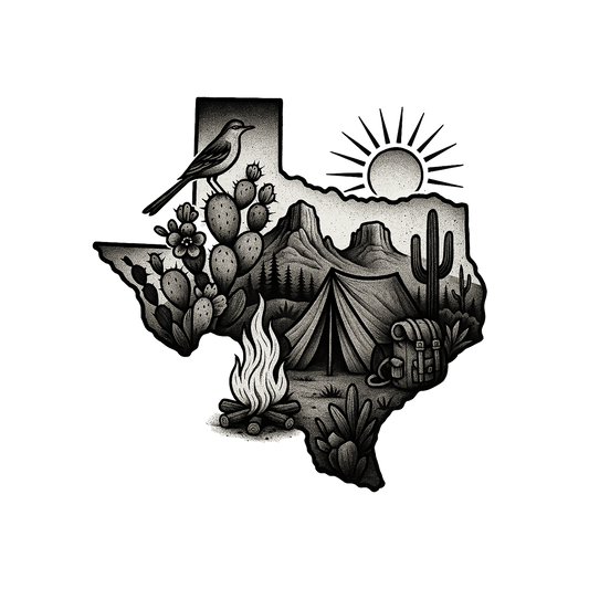 Camp Texas Sticker