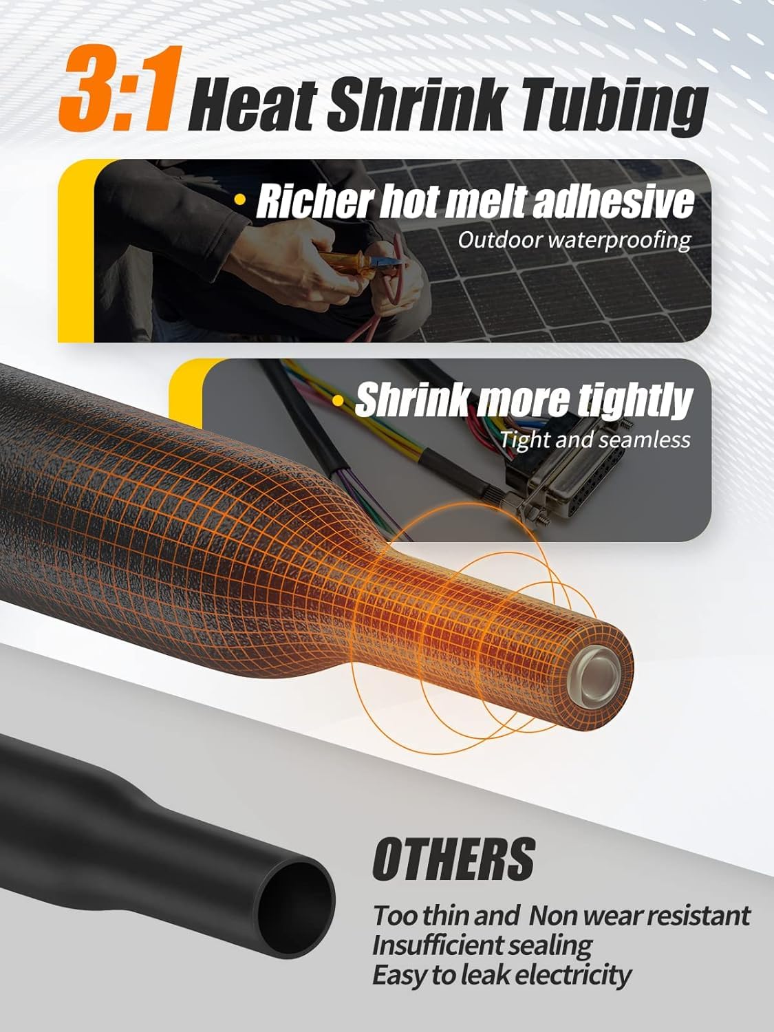 Eventronic 400 Pcs Heat Shrink Kit