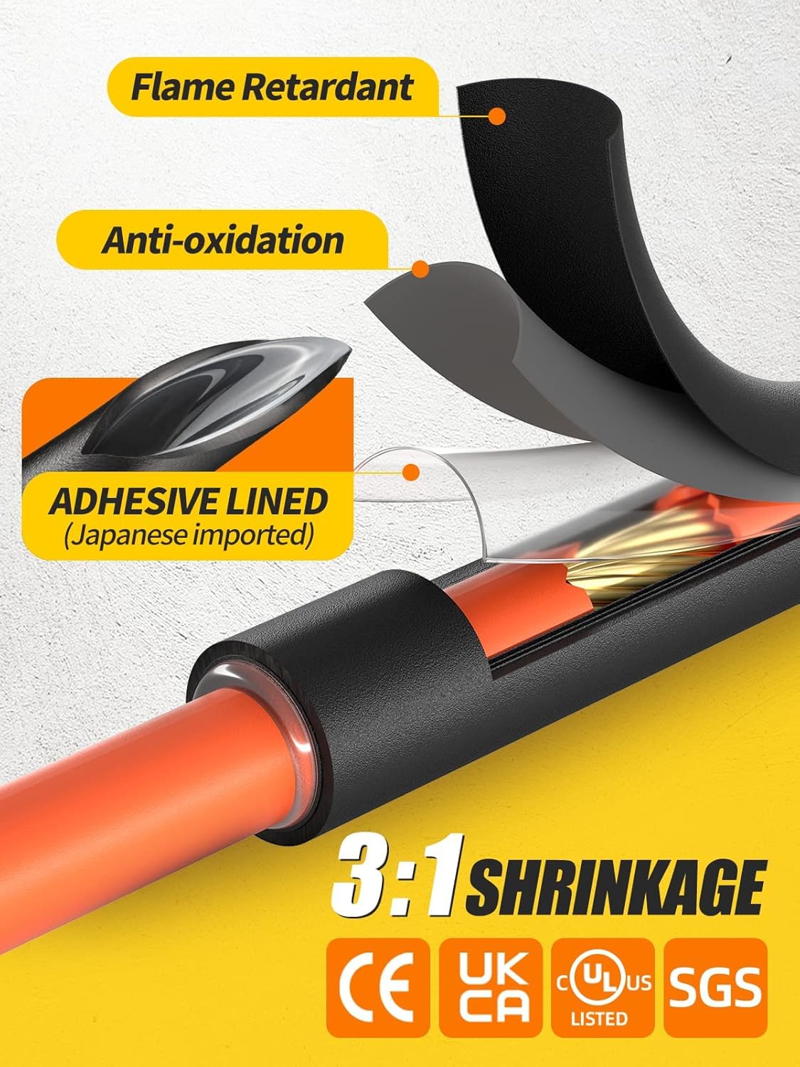 Eventronic 400 Pcs Heat Shrink Kit