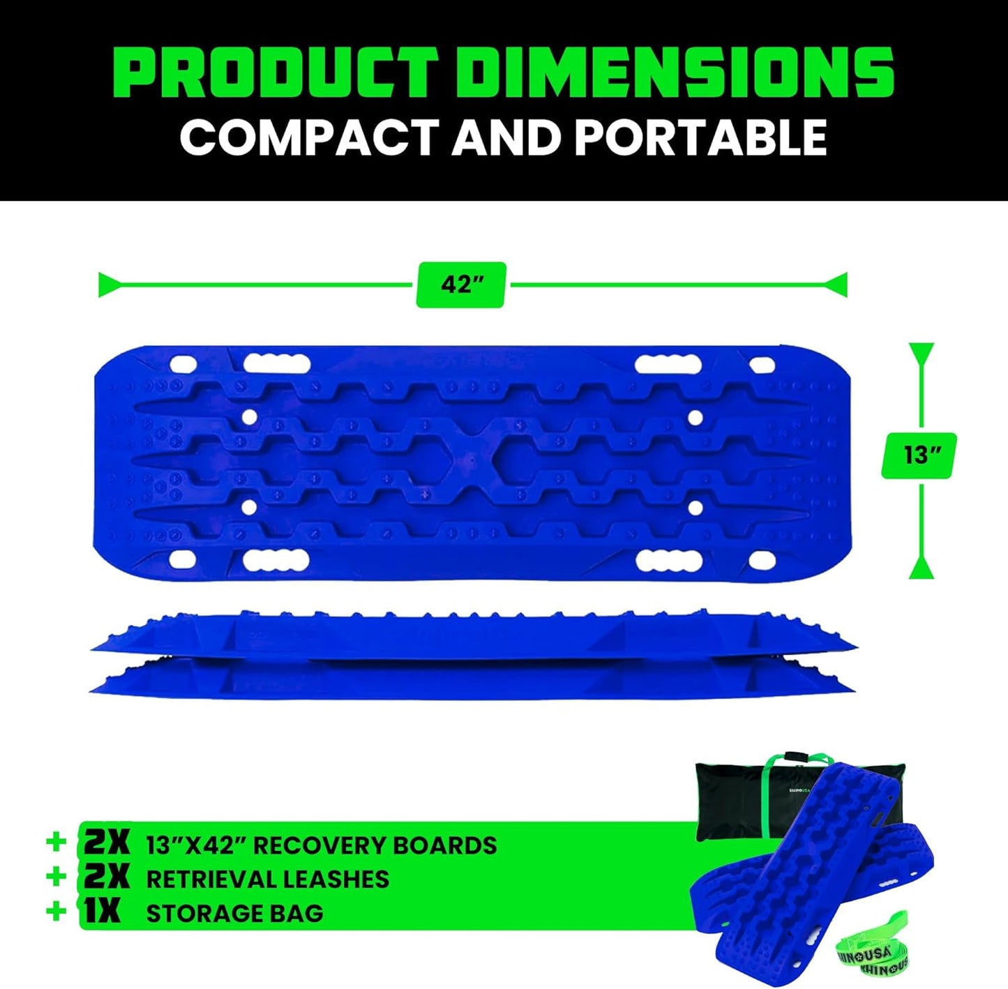 Rhino USA Off-Road Recovery Traction Boards
