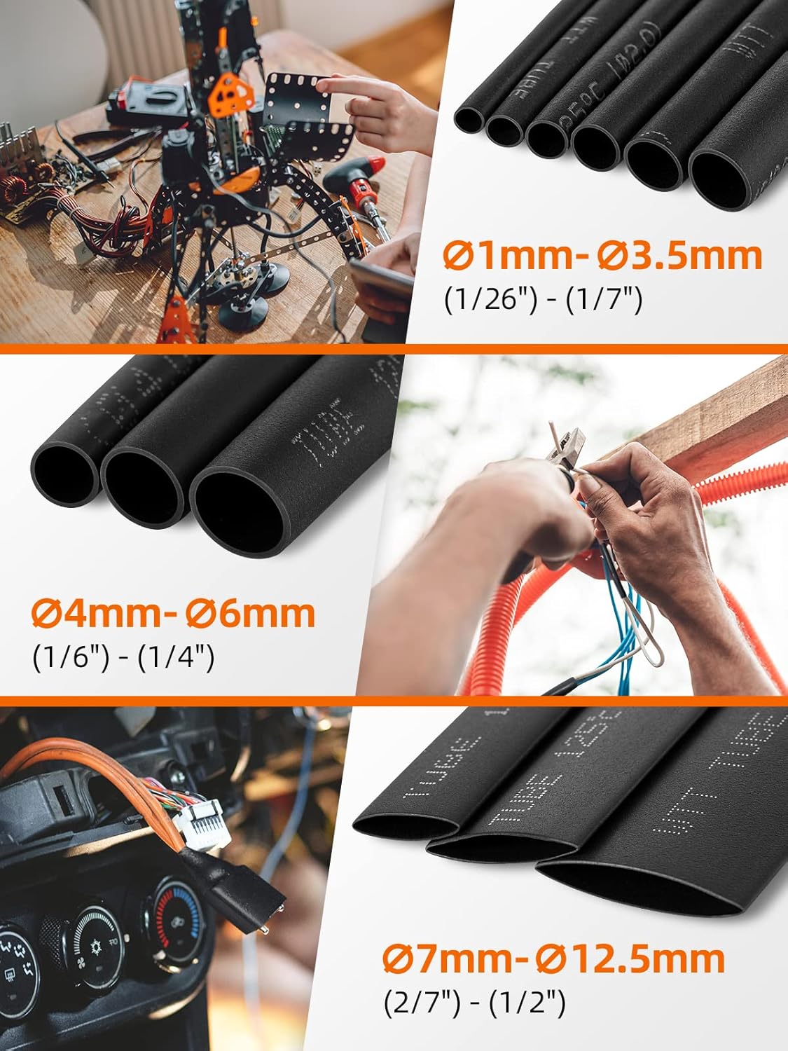 Eventronic 400 Pcs Heat Shrink Kit
