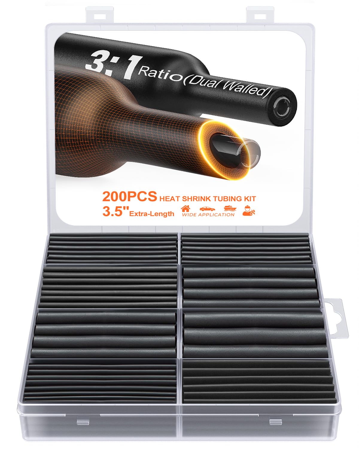 Eventronic 400 Pcs Heat Shrink Kit