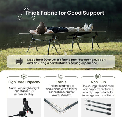 OneTigris Camping Cot