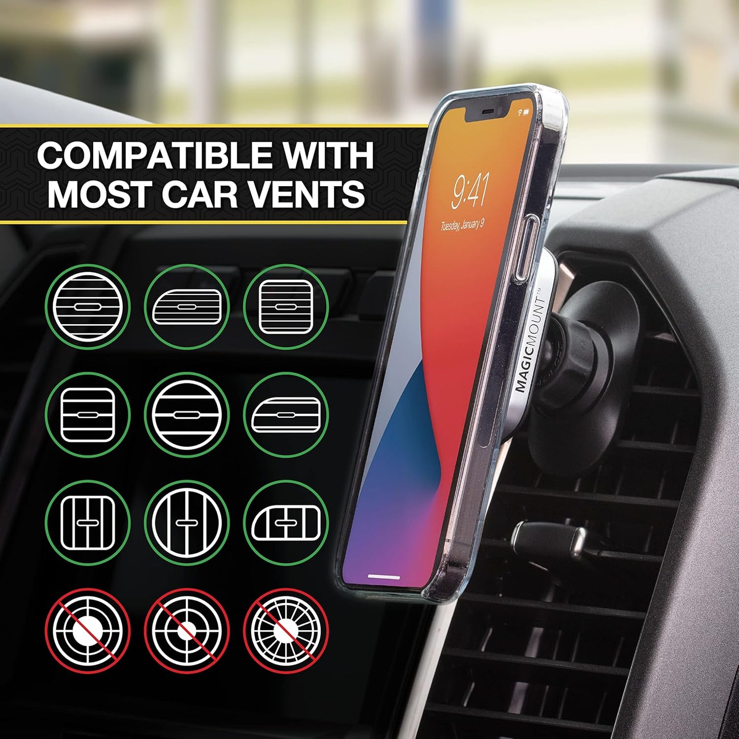 Scosche MagicMount Car Phone Holder