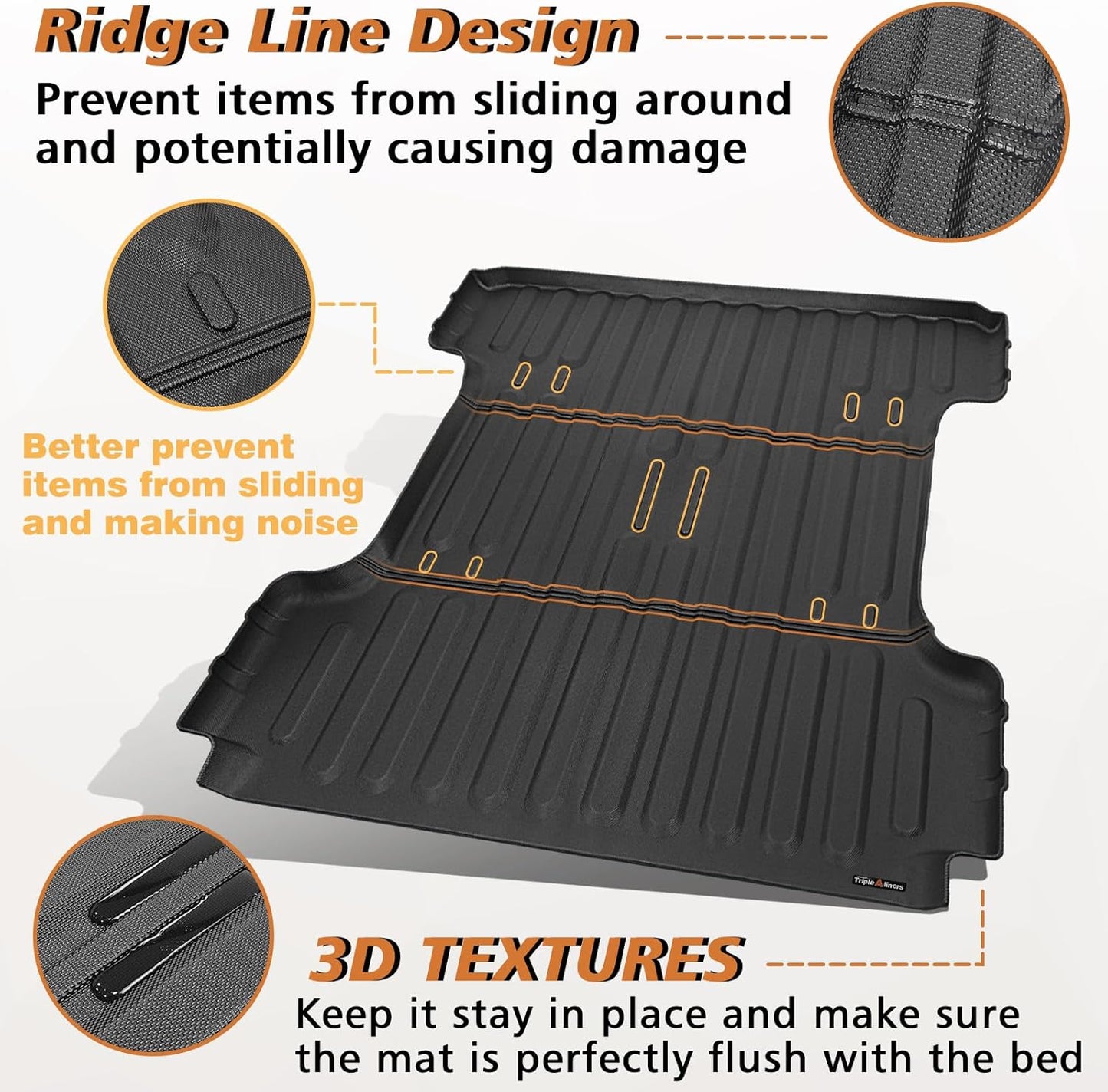 TripleAliners Truck Bed Mat