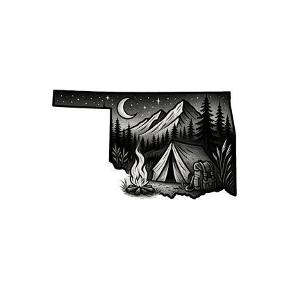 Camp Oklahoma Sticker